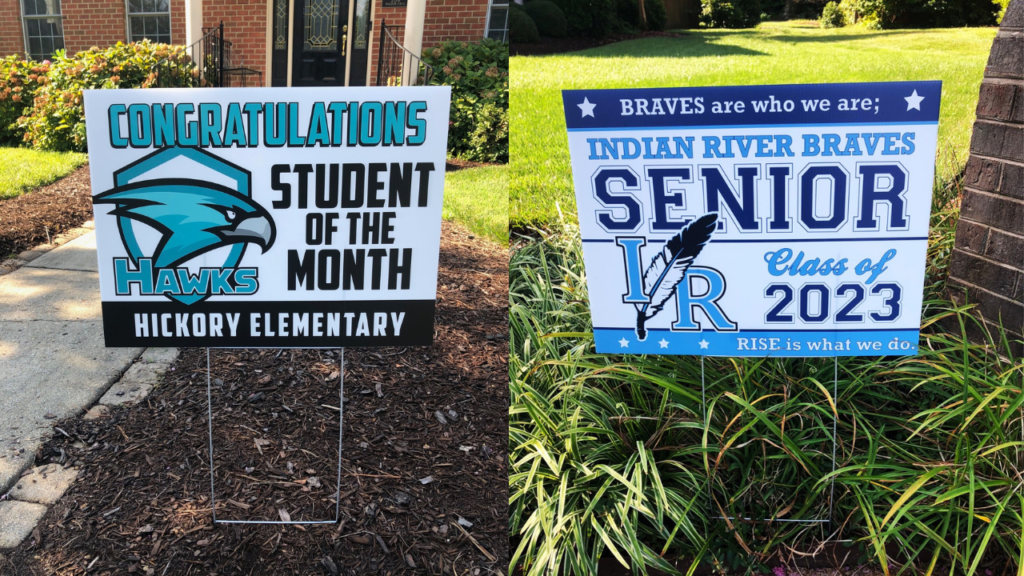 Lockview High School Grad Sign Planning an Event for a Special Graduate? Get Your Graduation Signage ...